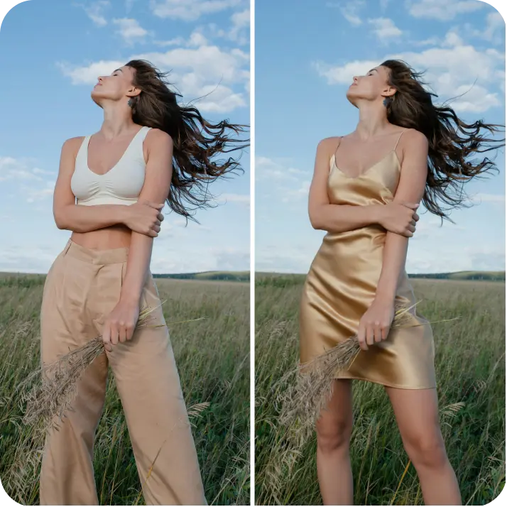 AI Clothes Changer Try on new outfits with Lift's AI Clothes Changer