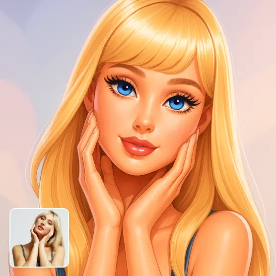 Transform your photos into stunning AI doll art