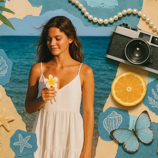 AI photo editor before and after preview