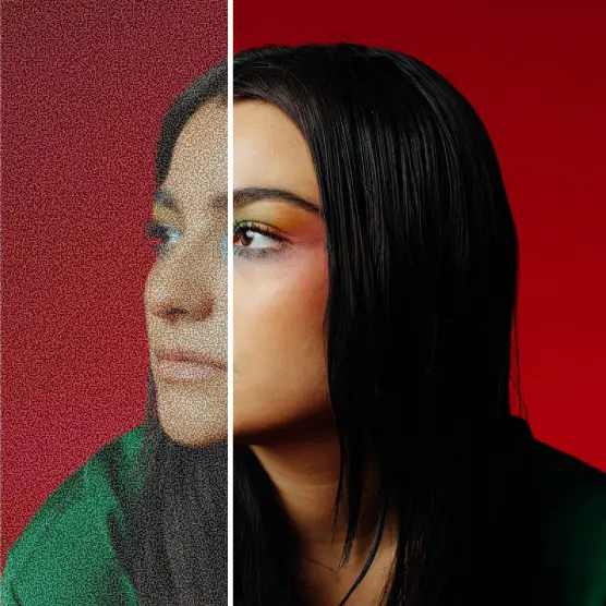 Remove noise from photos instantly