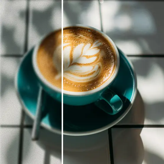 Increase image quality with AI