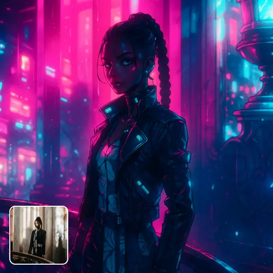 Neon Effect Photo Editor — Free AI Neon Filter Online