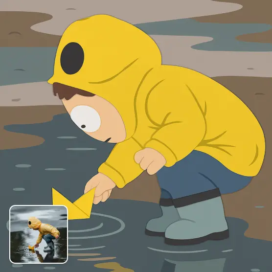 Create your own South Park character with AI