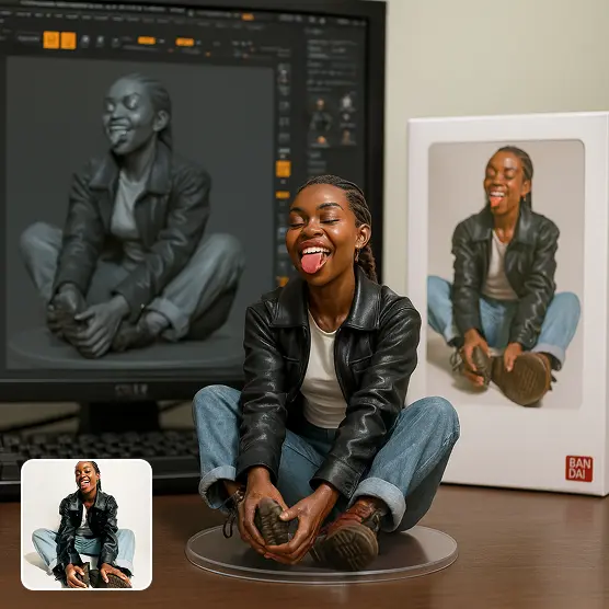 Transform your photos into AI toy figures instantly