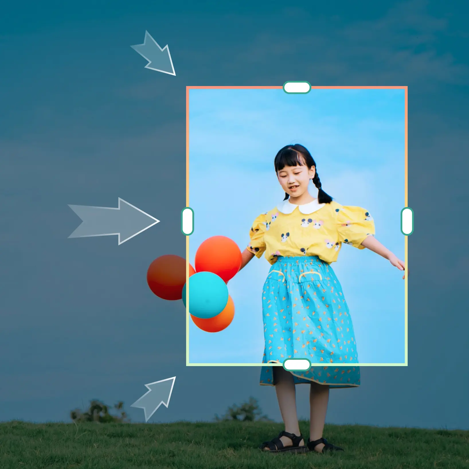 Crop images online to any size or aspect ratio, download in seconds