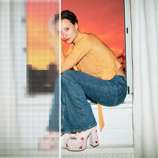 Convert image quality with AI