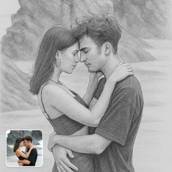 Transform any photo into a pencil sketch with AI