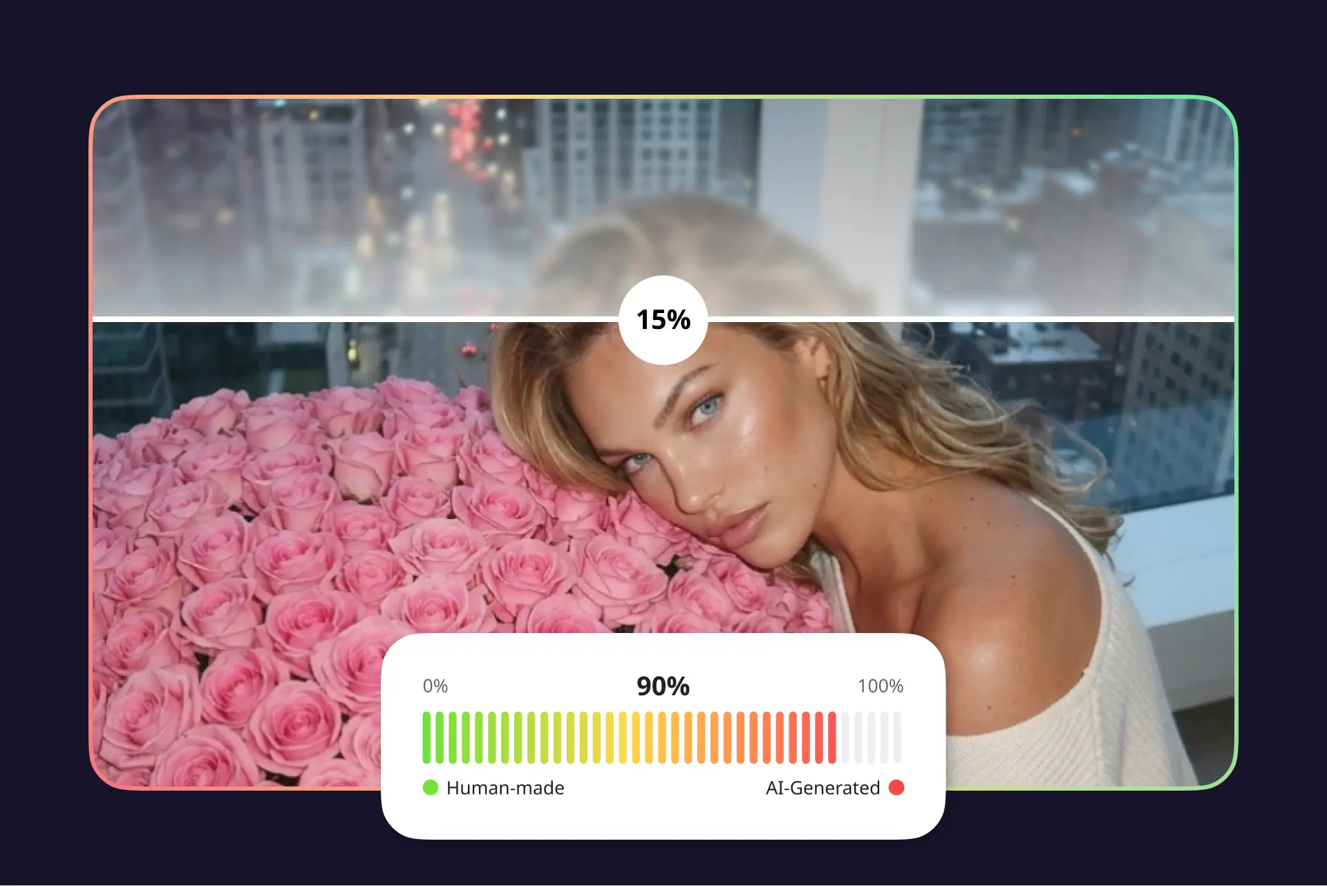 Check if photo is AI generated with Lift AI Image Detector