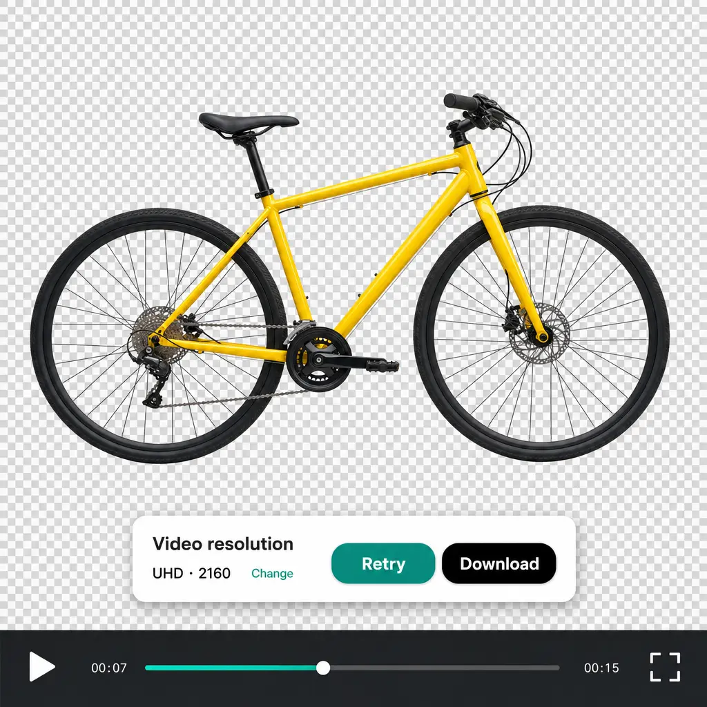 Examples of videos with the background removed using Lift