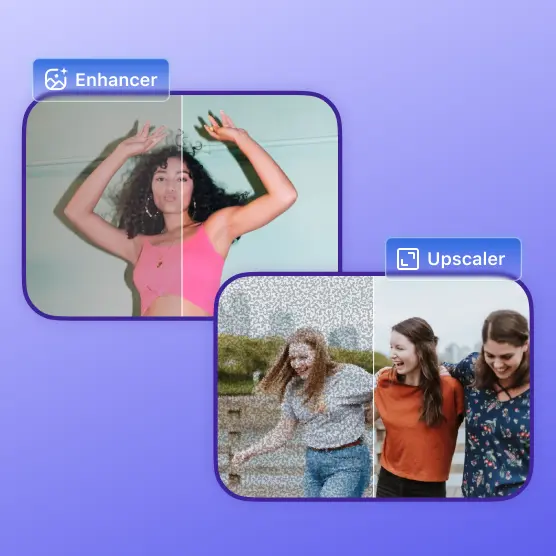 Photo enhancer & Image upscaler