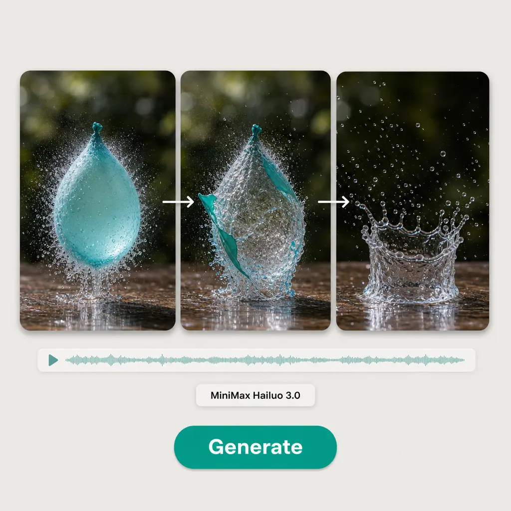 AI video created with Hailuo using the Lift AI video generator