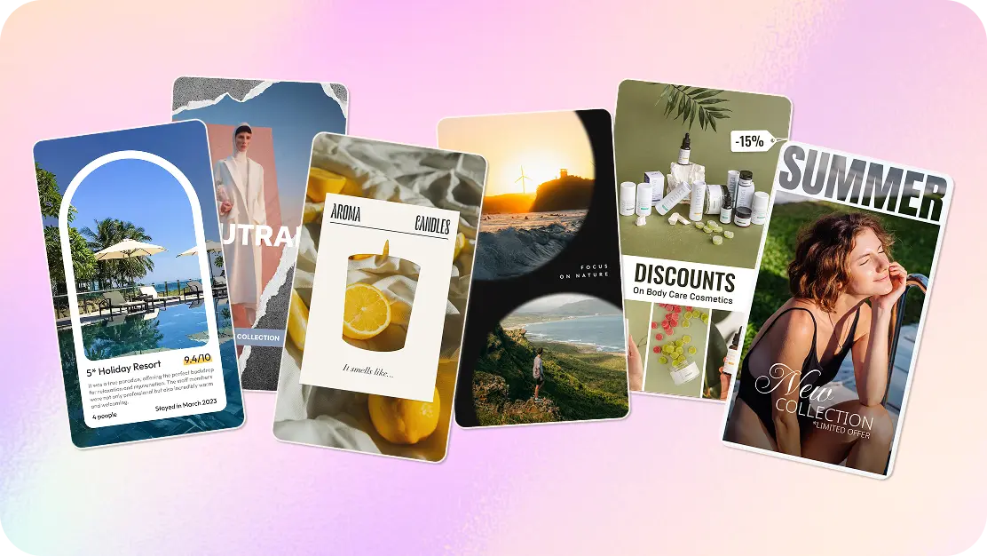Branded social media graphics