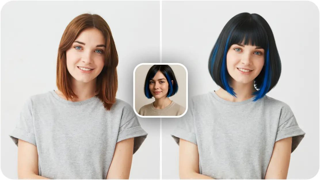AI Hairstyle Changer Change your hair style with AI
