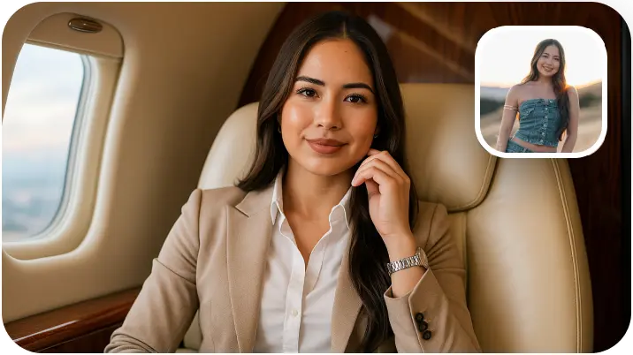 AI Headshot Generator Professional headshot created with AI