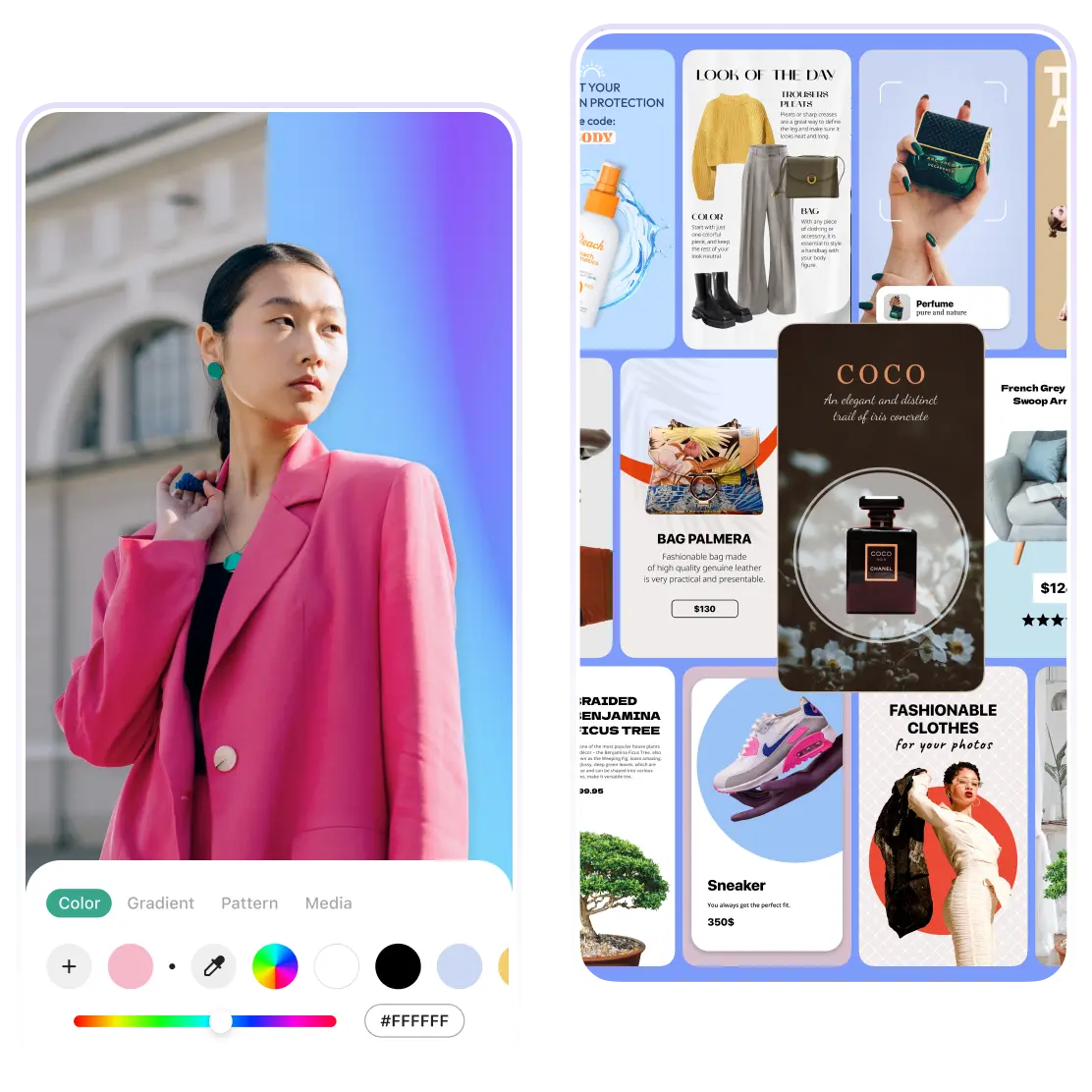 Change background color instantly with Lift