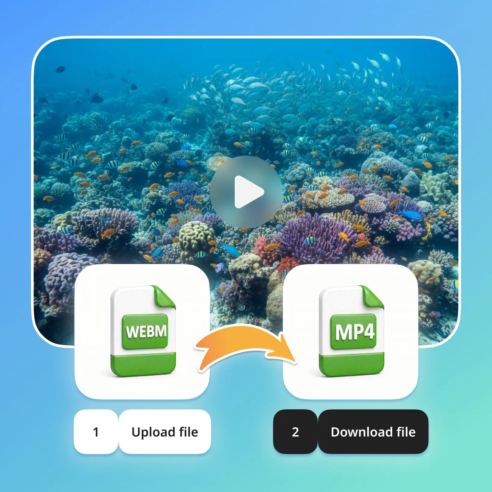 Outil de conversion WEBM en MP4 en ligne