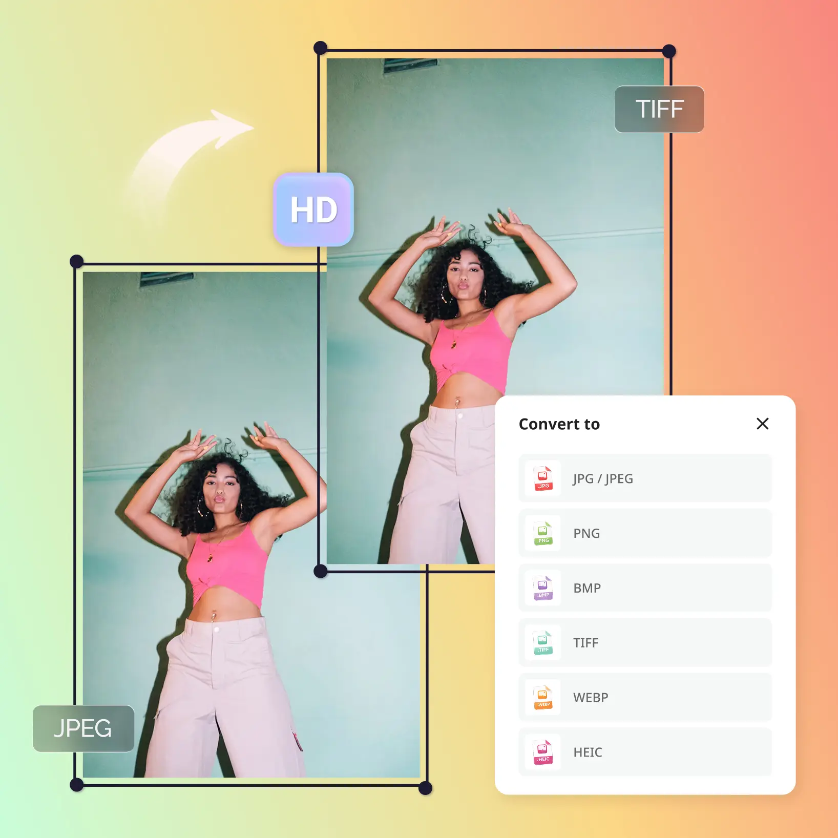 JPEG to TIFF Converter