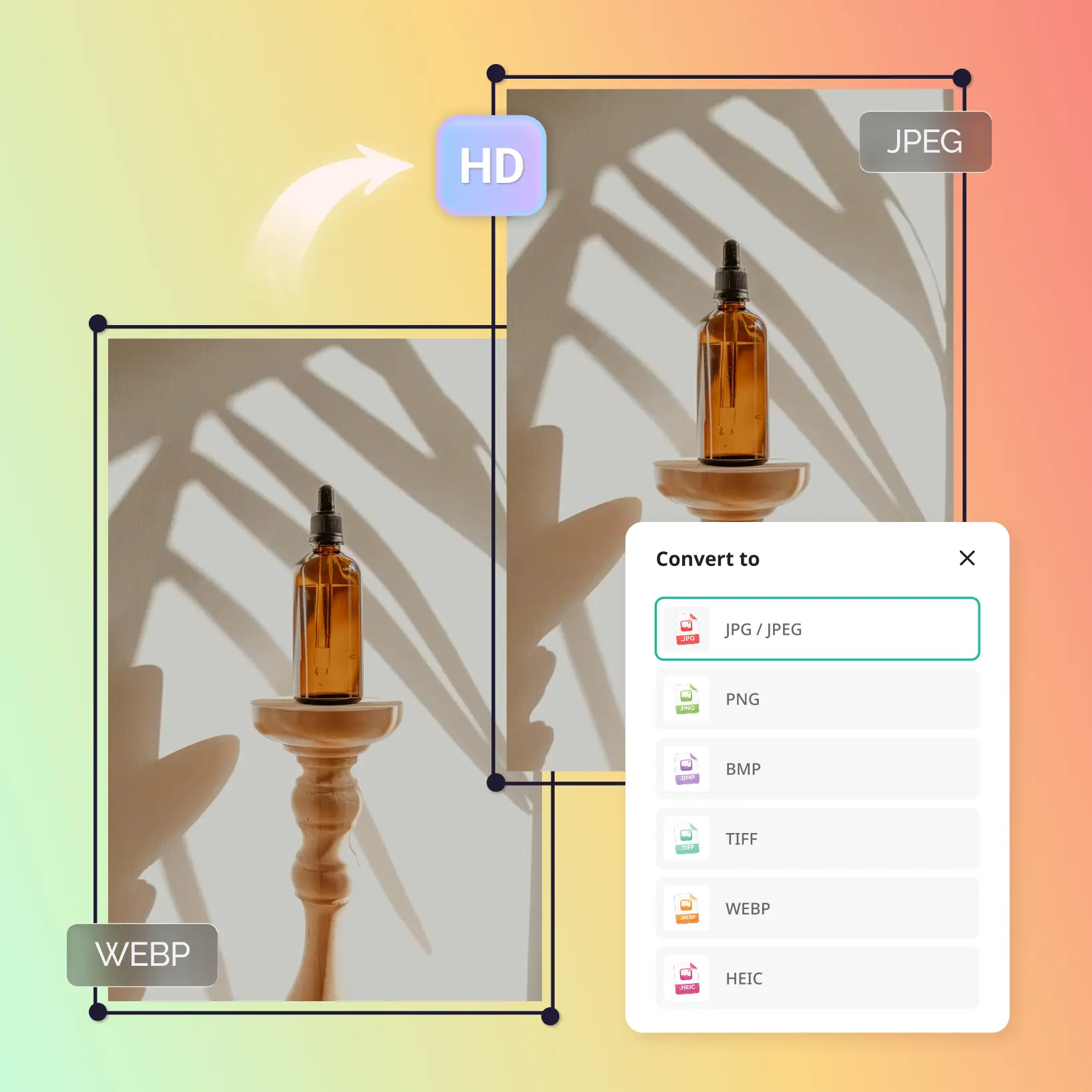 Konwerter WEBP na JPEG