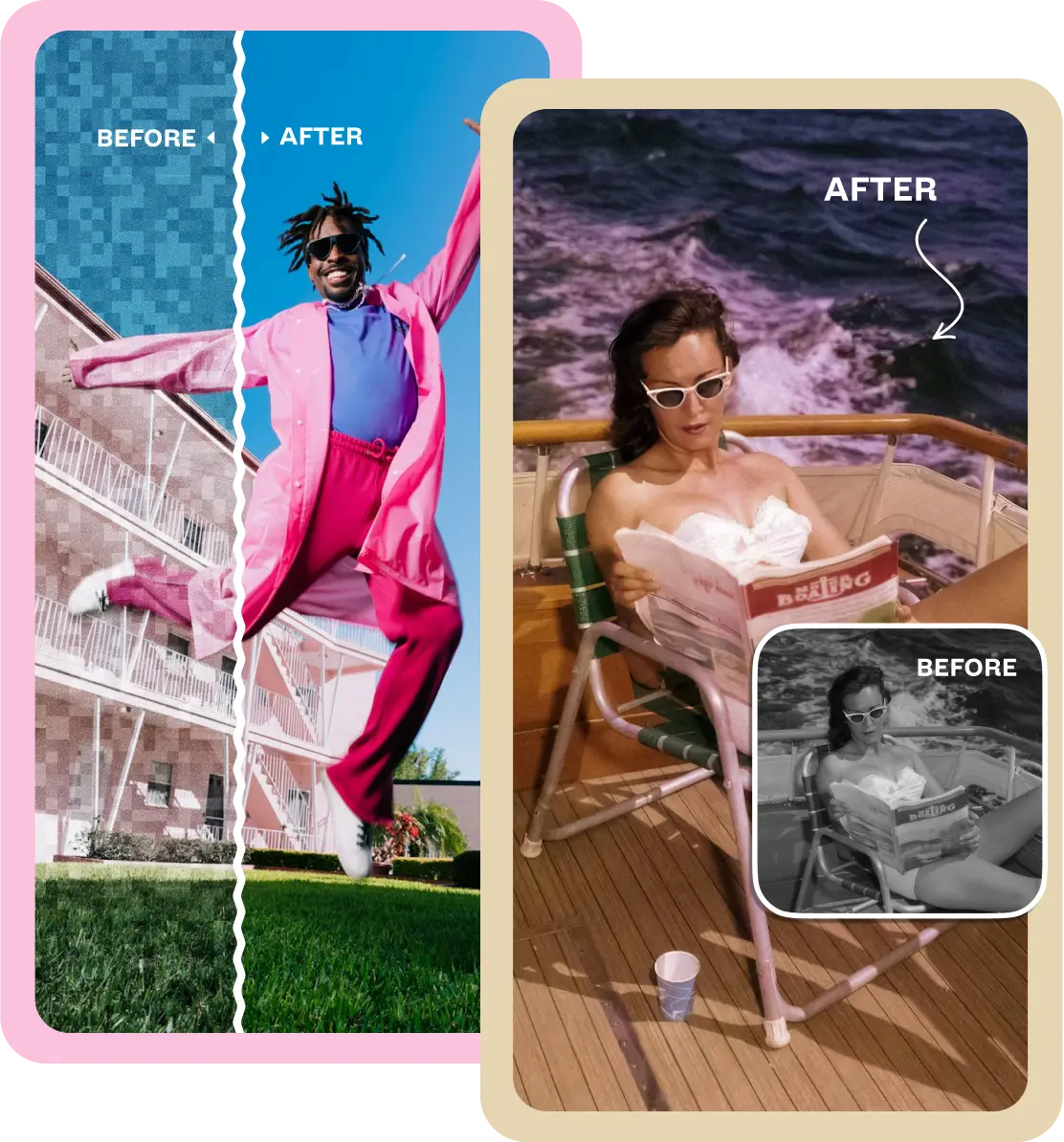 How does Lift’s image enhancement work?