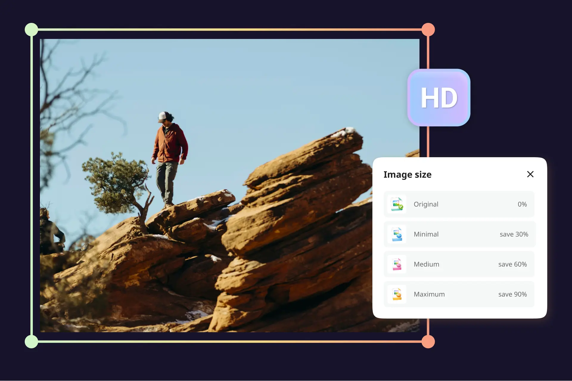 Compress images online without losing quality