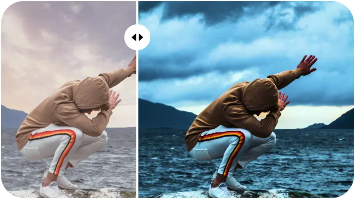 AI image enhancer