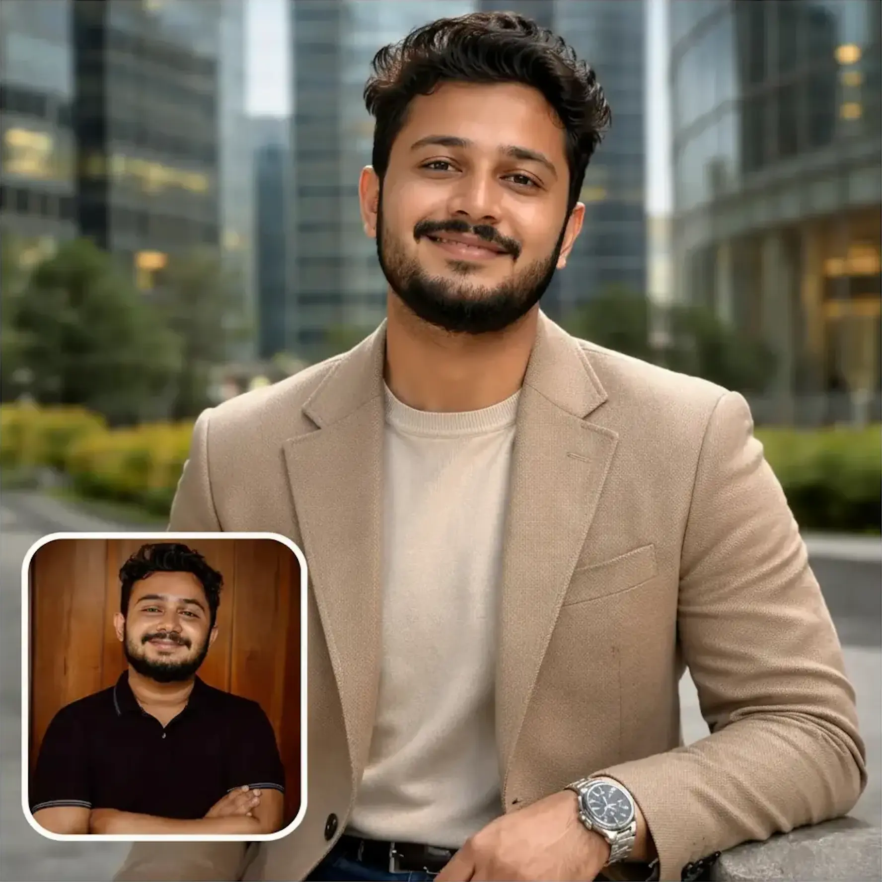 LinkedIn headshot generator