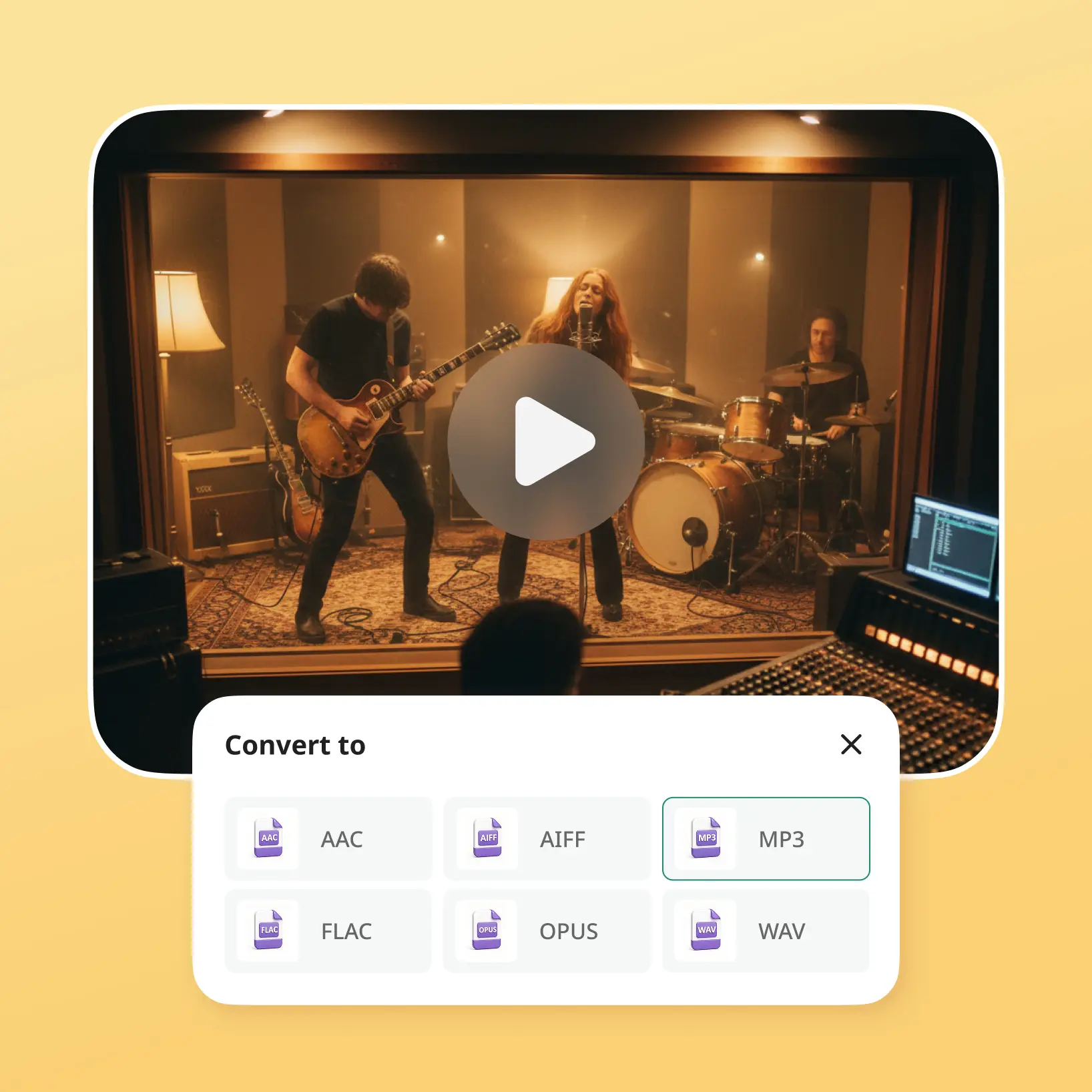 Convertisseur MPEG en MP3 de Lift livrant un audio de haute qualité Convertisseur MPEG en MP3 en ligne de Lift en haute résolution