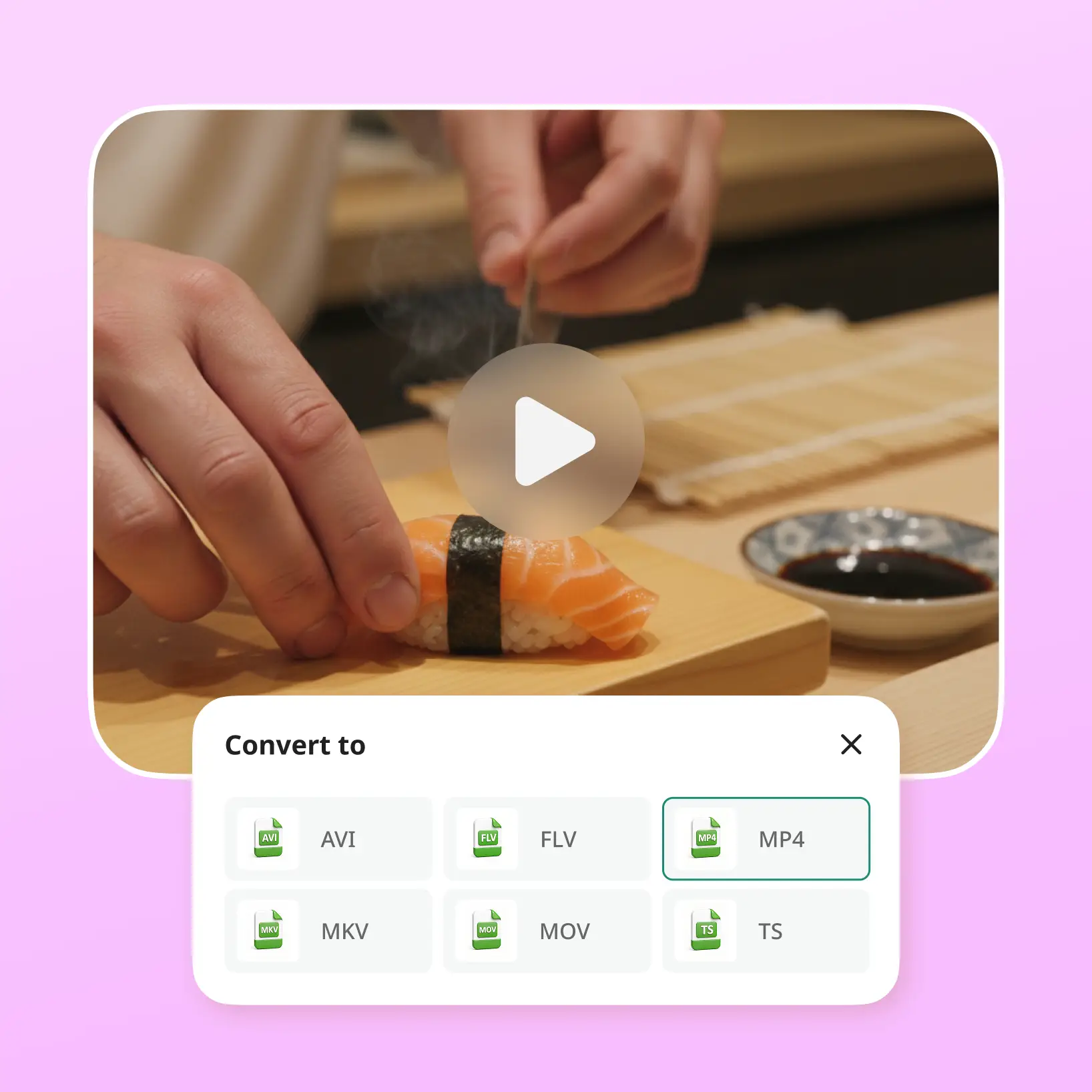 Convertisseur GIF en MP4 en ligne de Lift en haute résolution