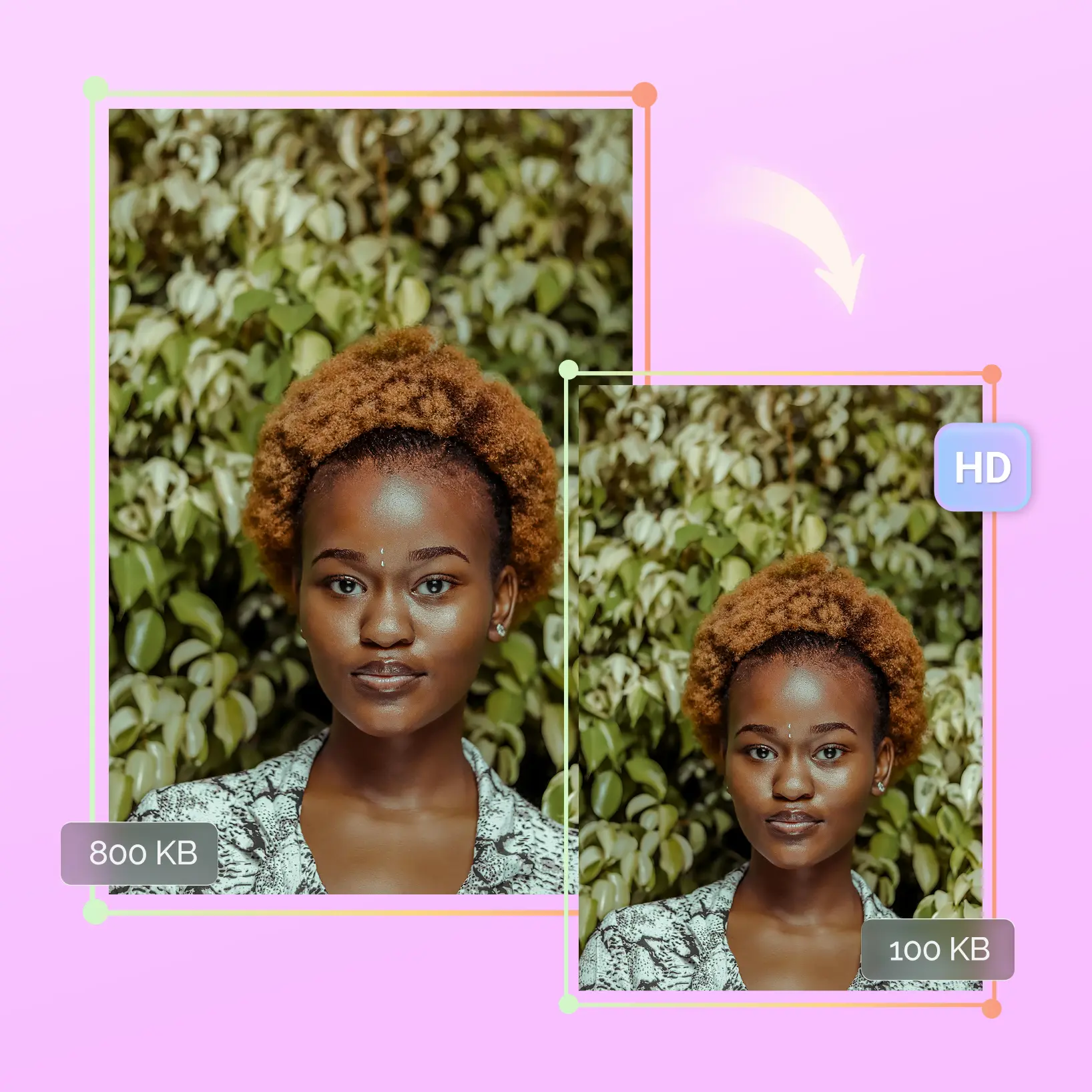 How to lower photo size