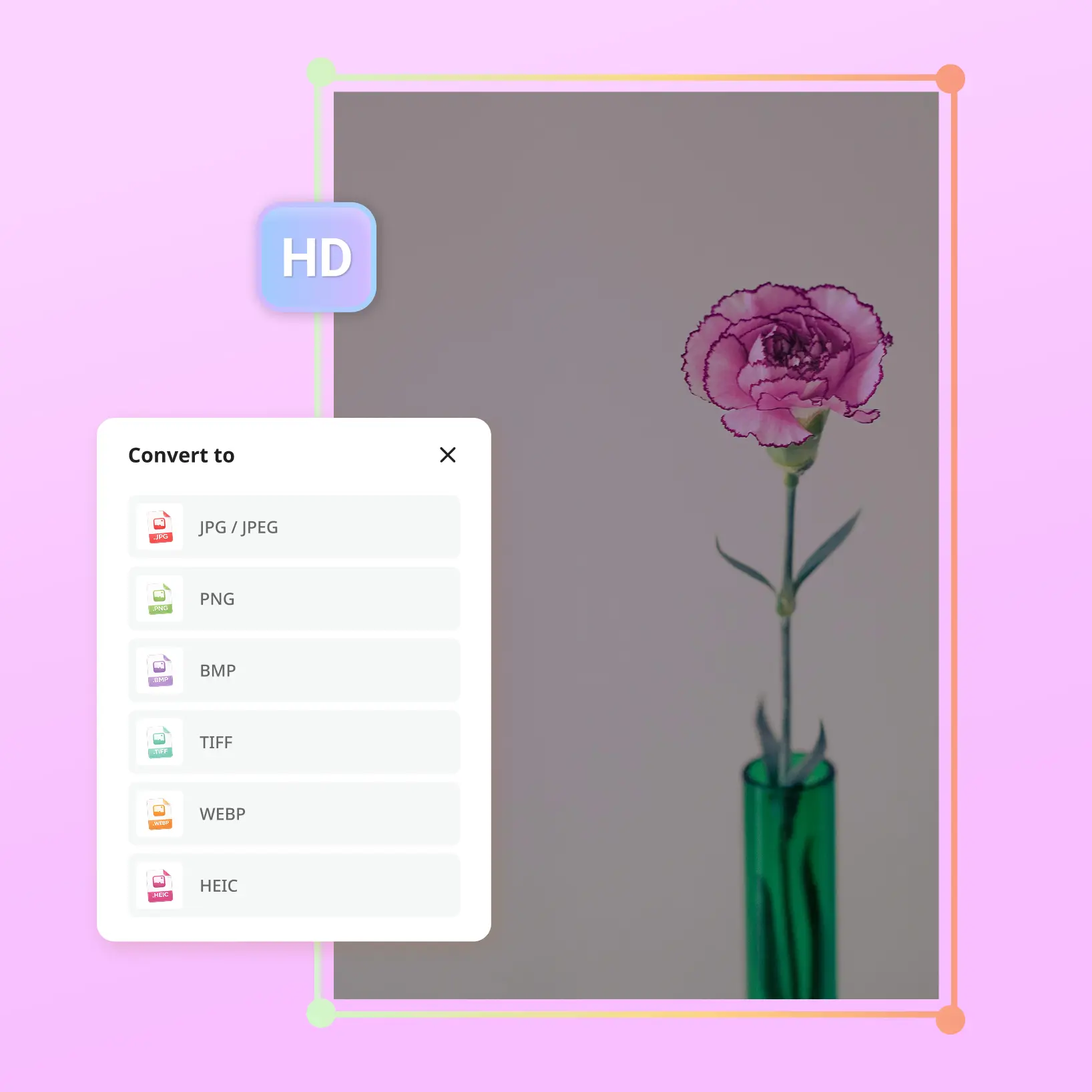 How to convert image format online